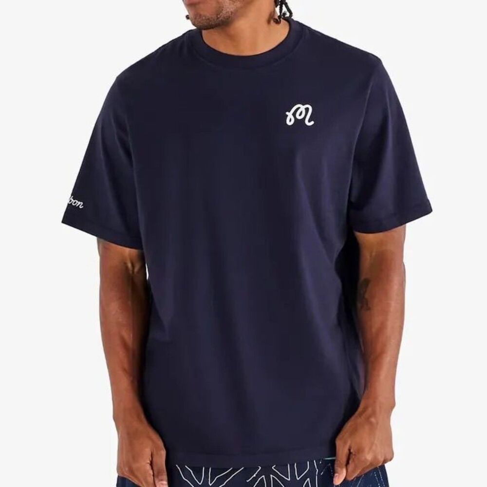 MALBON Golf Training Short Sleeve T-Shirt Crew Neck Golf Top Unisex